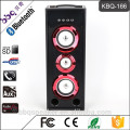 BBQ KBQ-166 NEW hot-selling multimedia speaker system wireless tower wood bluetooth speaker